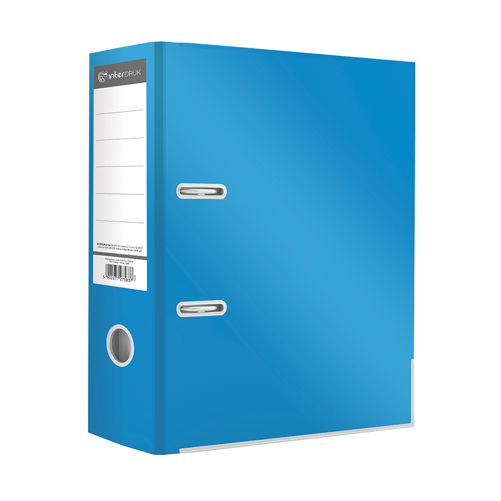 Segregator A4/75 jasnoniebieski Interdruk